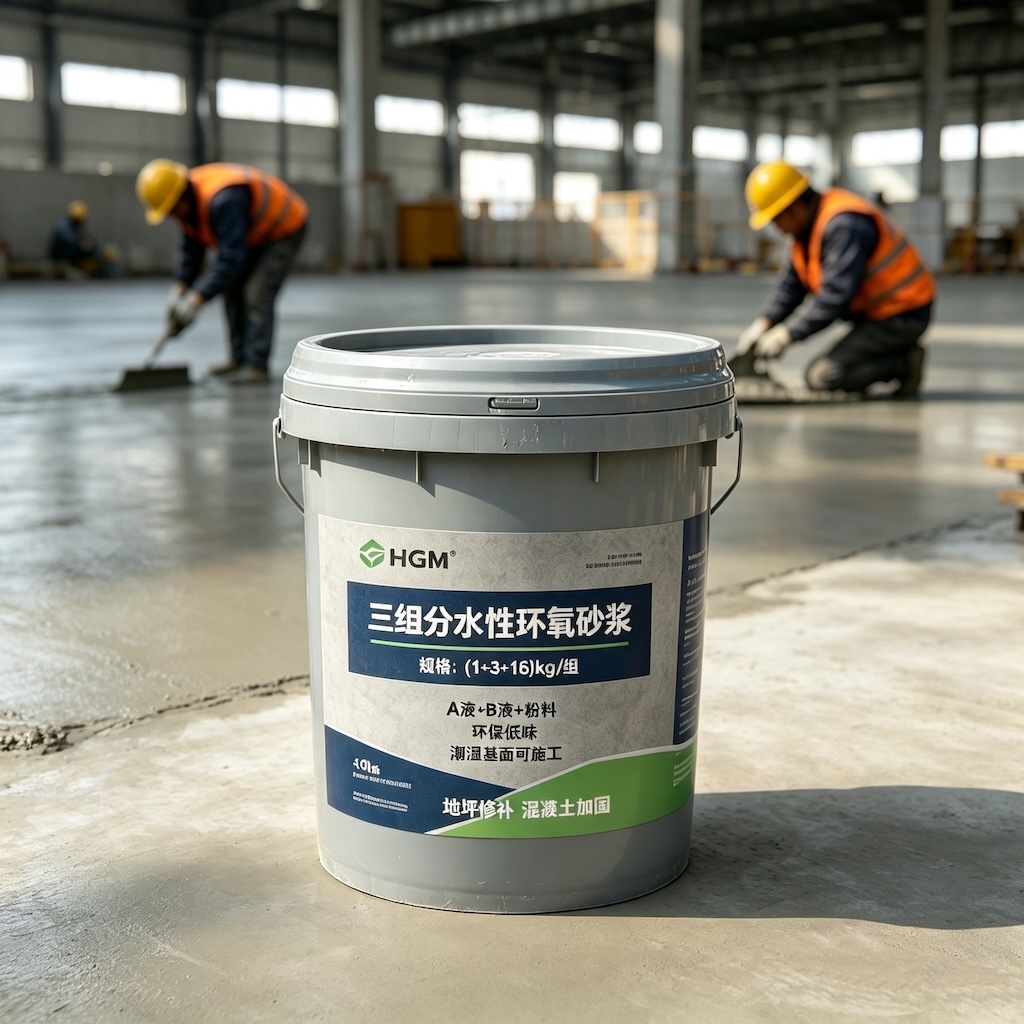 高淳三组份水性环氧砂浆